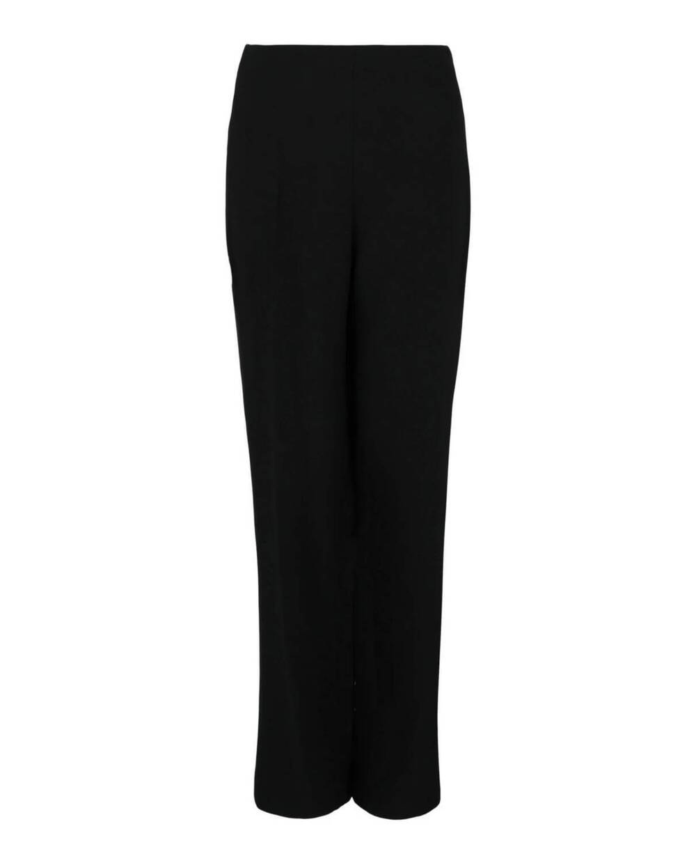 NEW SALVATORE FERRAGAMO women's high-waisted tailored pants in black